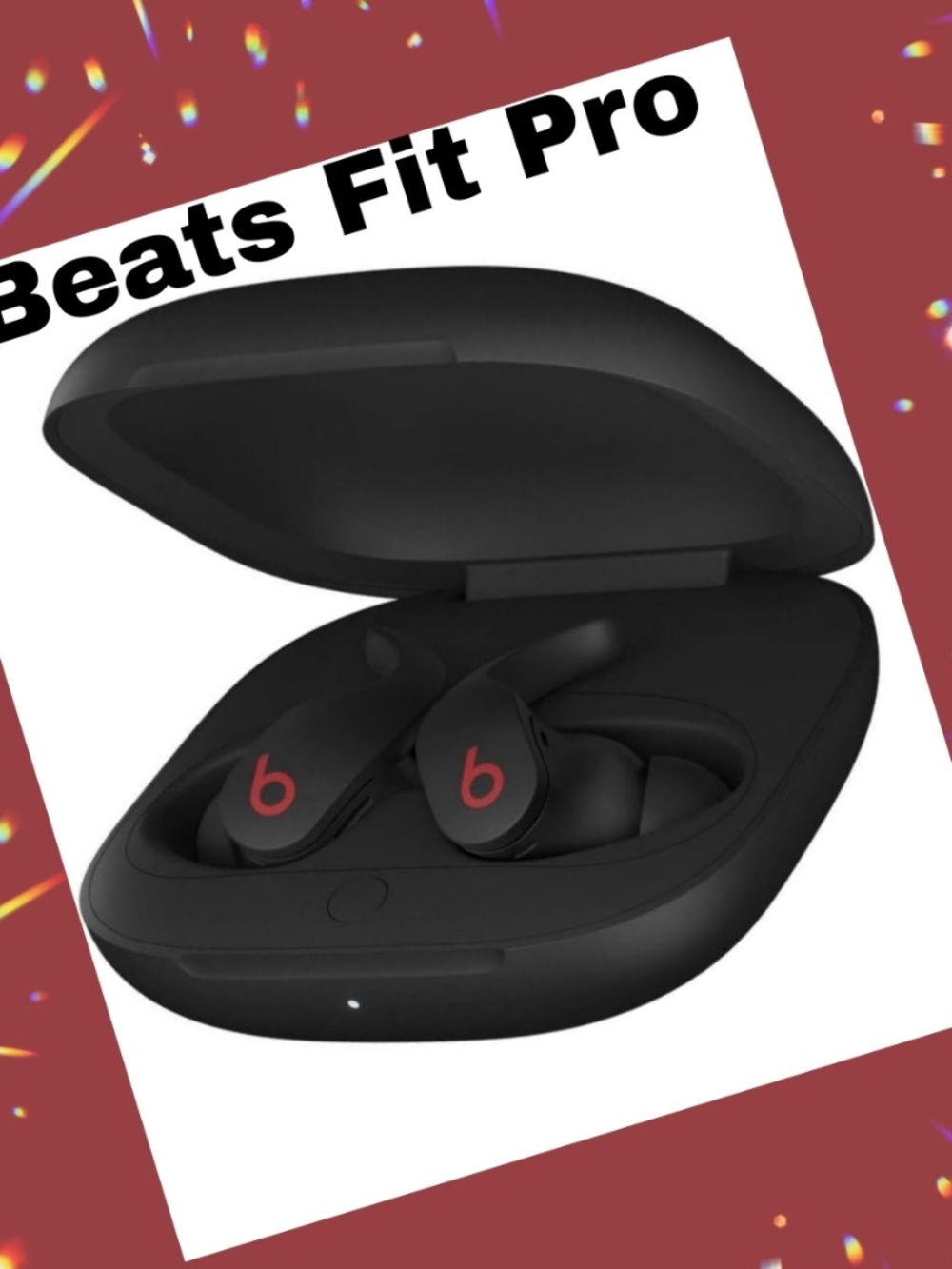Beats Fit Pro True Wireless Bluetooth Noise Cancelling in-Ear Headphones - Black